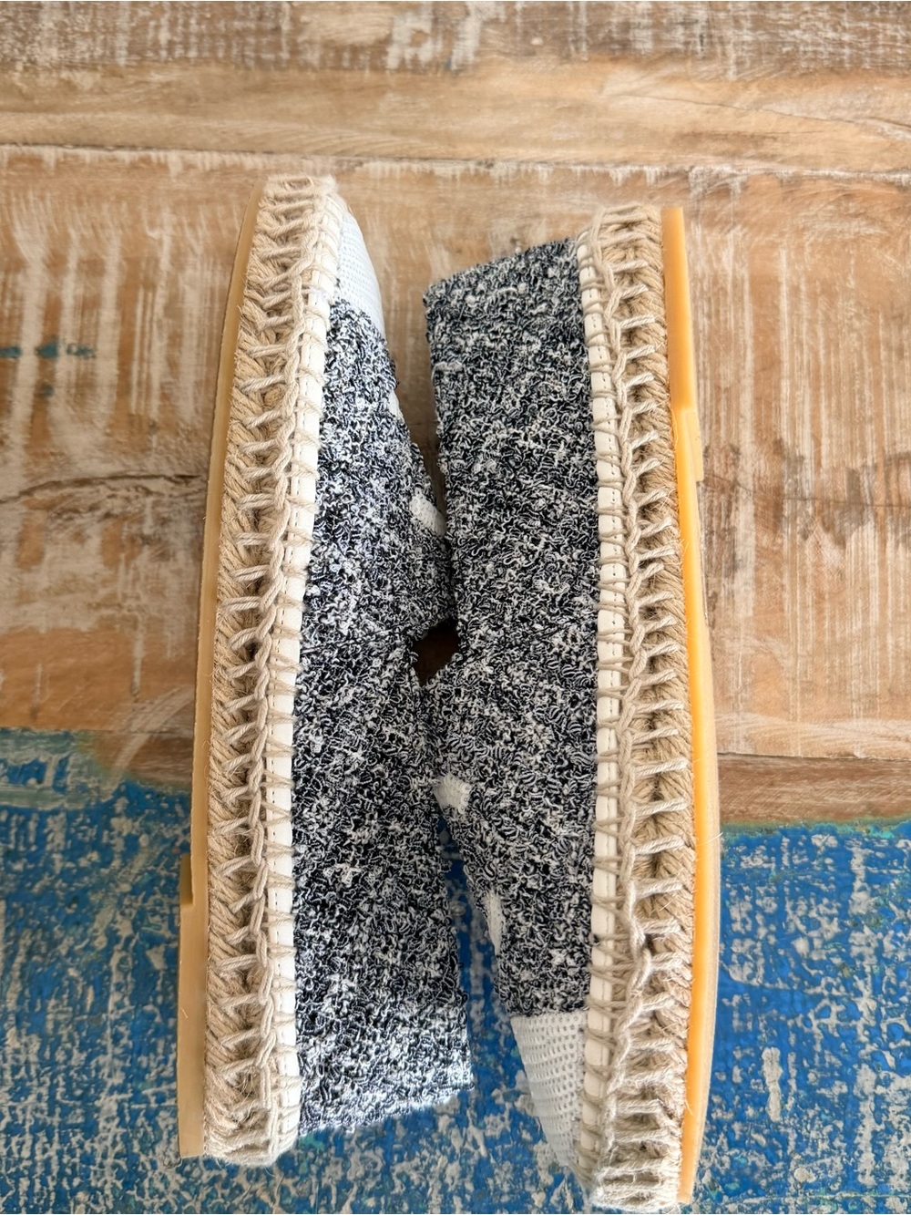 CHANEL Espadrilles Tweed & Sequin - Picture 7 of 12
